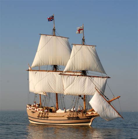 Replica Of Godspeed One Of The Ships John Smith Helmed To Jamestown