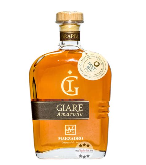 Marzadro Grappa Giare Amarone L Kaufen Myspirits Eu