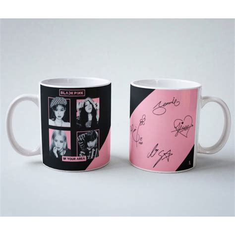 Caneca Personalizada Blackpink Black Pink Blink Kpop K Pop Jisoo Jennie