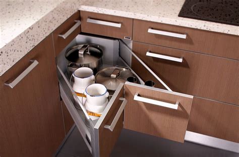 30 Corner Drawers and Storage Solutions for the Modern Kitchen