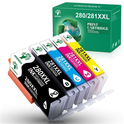 Pk Printer Ink For Canon Pgi Cli Xxl Pixma Ts Tr