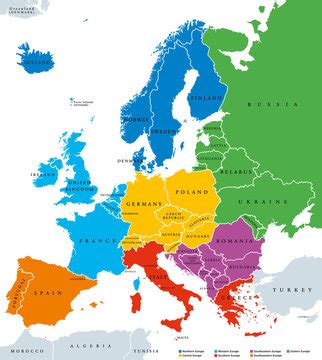 Map Western Europe Countries – Get Map Update