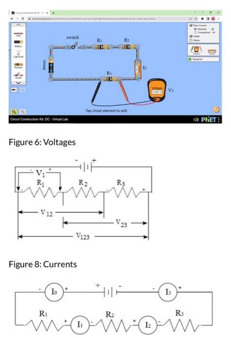 Description Set Up A Series Circuit In Phet Using The