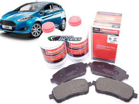 Kit Pastilhas De Freio E Fluido Dot Motorcraft New Fiesta Mercado Livre