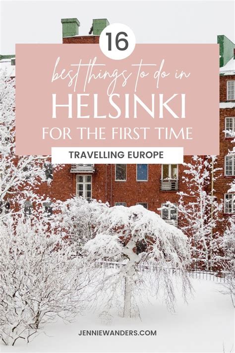 Things To Do In Helsinki Finland In Winter Ultimate Guide Helsinki