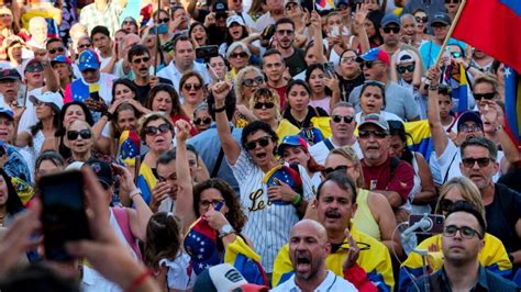 Miles De Personas Se Concentran En Espa A En Apoyo A La Oposici N