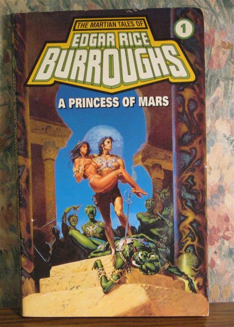 Edgar Rice Burroughs Barsoom 01 Princess Of Mars Michael Whelan Cover