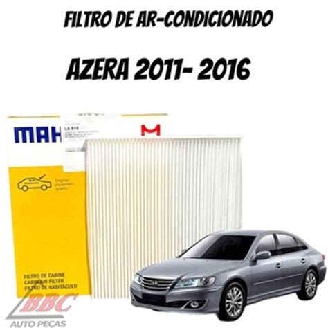 Filtro De Ar Condicionado Azera 2011 2016 MAHLE Filtro Do Ar