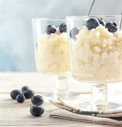 Oat Milk Rice Pudding Healthy Living