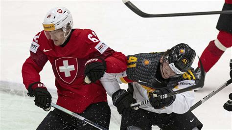 Aus Bei Der Eishockey Wm Deutschland Scheitert An Der Schweiz