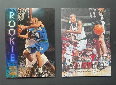 Stephon Marbury Nba Basketball Cards Lot Hobbies Toys Toys