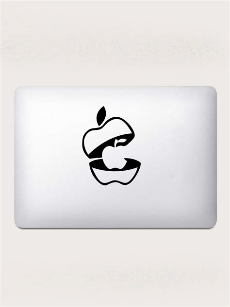 Apple Logo Laptop Sticker