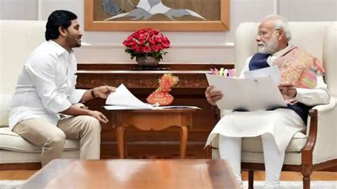 Andhra Cm Jagan Mohan Reddy Meets Pm Modi Discusses Pending State Issues