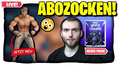 🔴 Fortnite Abozocken Jetzt ⚡ Neues Minty Legenden Pack Kommt 😲