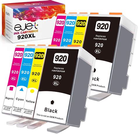 Ejet Compatible Ink Cartridge Replacement For Hp Xl Xl To Use