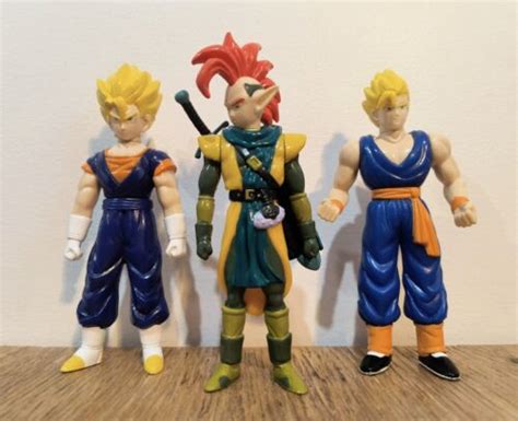 3 Figures Bundle Dragon Ball 1989 Vegeto Talion And Super Saiyan