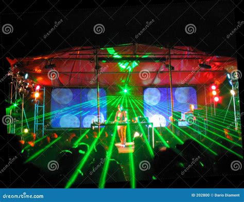 Party Laser Lighting Stock Photo - Image: 202800