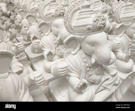 Ganesh Ganpati Idol Or Murti Making Process Workshop For Making Idols