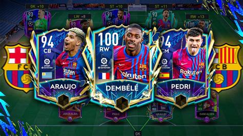 I Built Full Master Fc Barcelona Squad Fifa Mobile Youtube