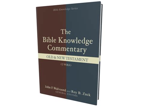 Bible Knowledge Commentary (2 Volumes) - Accordance