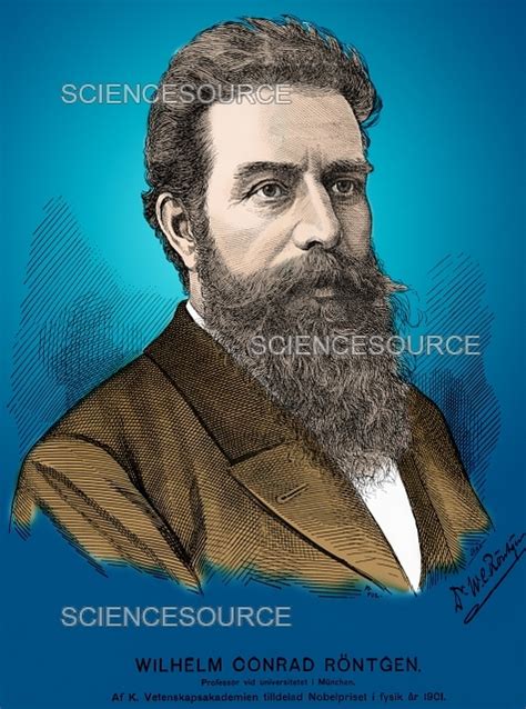 Wilhelm Roentgen German Physicist Stock Image Science Source Images