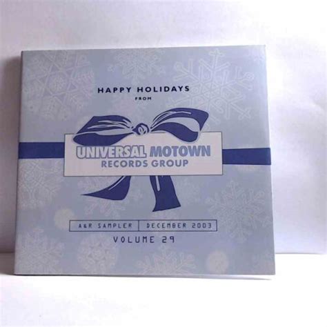 Universal Motown Records Group Aandr Sampler December 2003 Volume 29