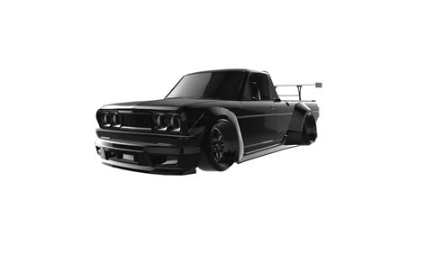 Stl File Datsun 620 Rocket Bunny・3d Printer Model To Download・cults