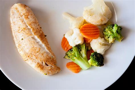 Pescado a la Plancha con Verduras Recetas D Lulú