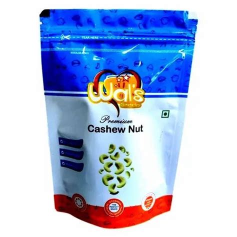 Printed Glossy Cashew Nut Zipper Packaging Pouch At Rs 255 Kg In Ahmedabad