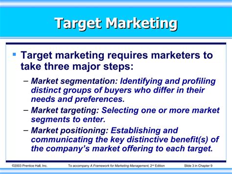 Identifying Market Segments and Selecting Target Markets | PPT