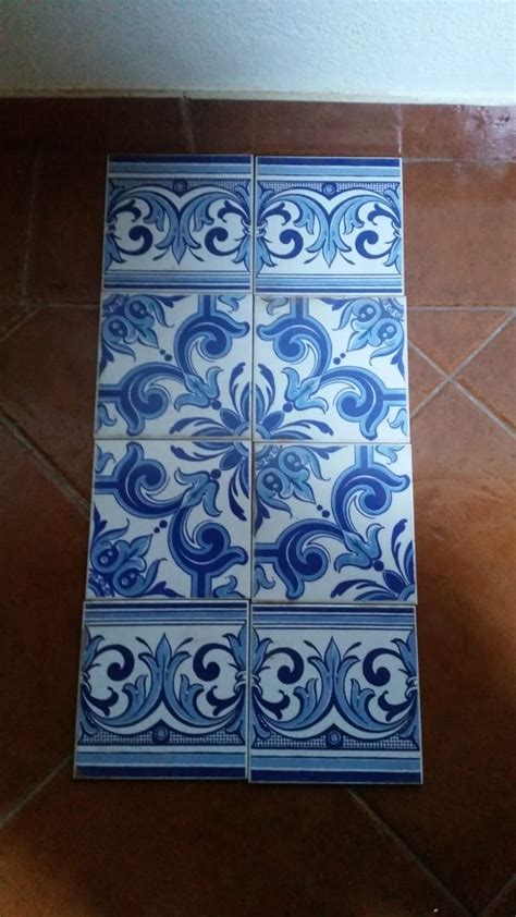 Azulejos Azulejo Mosaicos Cer Mica Ch O Vintage Antigo Antigos Odivelas