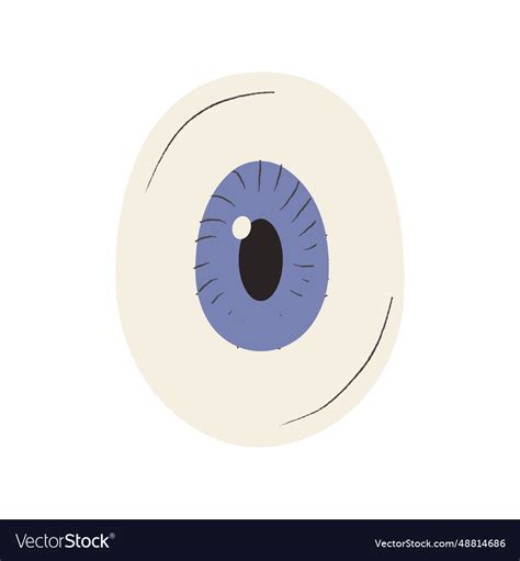 Eye Wide Open Royalty Free Vector Image Vectorstock