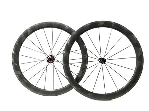 28mm Wide 45mm Super Light Pattern Carbon Spoke Road Tubeless Clincher