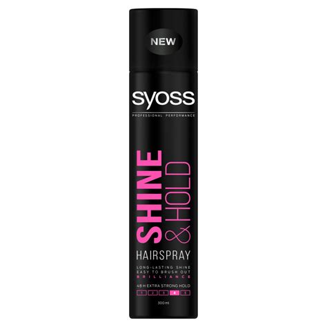 Syoss Shine Hold Hairspray 300ml Online Shop Internet Supermarket