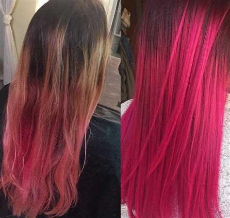 Pink Hair Vibrant And Beautiful Condition Stargazer Semi Permanent Hair Colour Semi