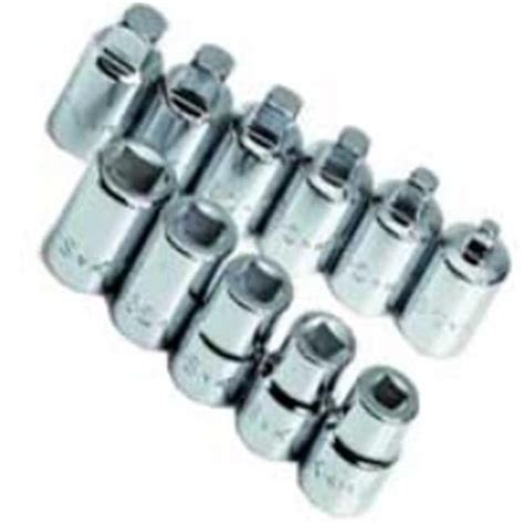 38in Drive Male Female Pipe Plug Socket Set 11 Pieces