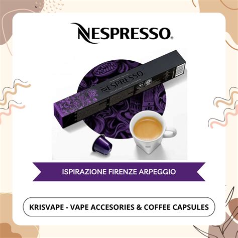 Jual Nespresso Ispirazione Firenze Arpeggio Coffee Capsules Kapsul Kopi Shopee Indonesia