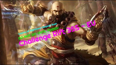 D Challenge Rift Eu Do Not Do Until Friday Guide Youtube