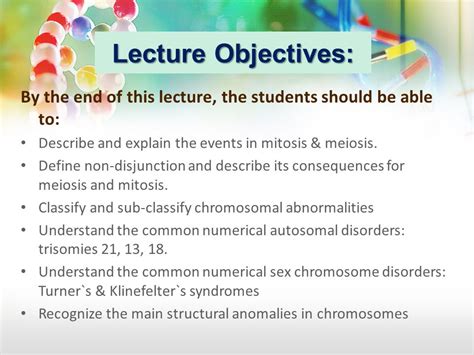 Lecture 2 Chromosome Anomalies Muhammad Faiyaz Ul Haque Phd Frcpath Ppt Download