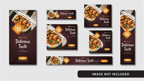 Food Banner Cdr Vector Art, Icons, and Graphics for Free Download