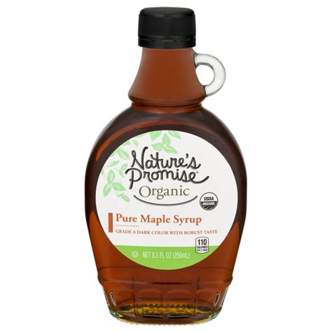 Save On Nature S Promise Organic Dark Color Pure Maple Syrup Order