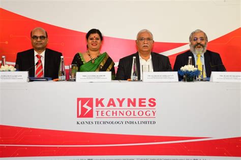 Kaynes Technology India Limited Ipo To Open On Thursday November 10