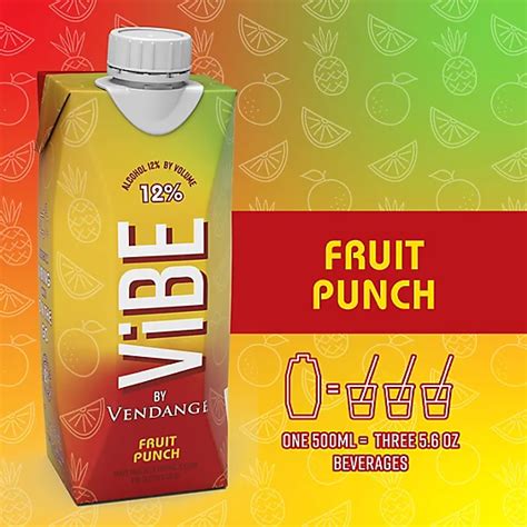 Vibe By Vendange Fruit Punch Tetra Wine 500 Ml Safeway