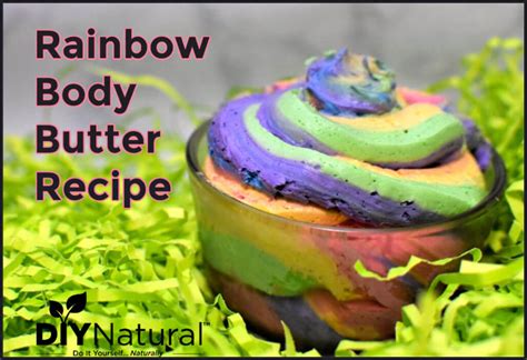 Rainbow Body Butter A Fun Recipe To Help Soothe Dry Winter Skin