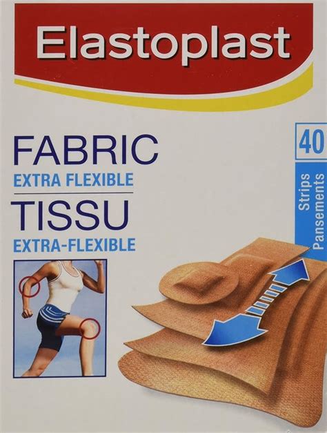 Elastoplast Assorted Fabric Adhesive Bandages 40 Strips Amazonca