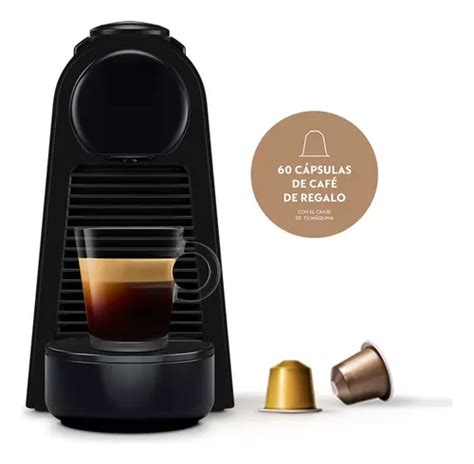 Cafetera Nespresso Essenza Mini D Color Negro