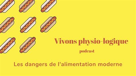 Viens écouter mon premier podcast sur les dangers de l alimentation