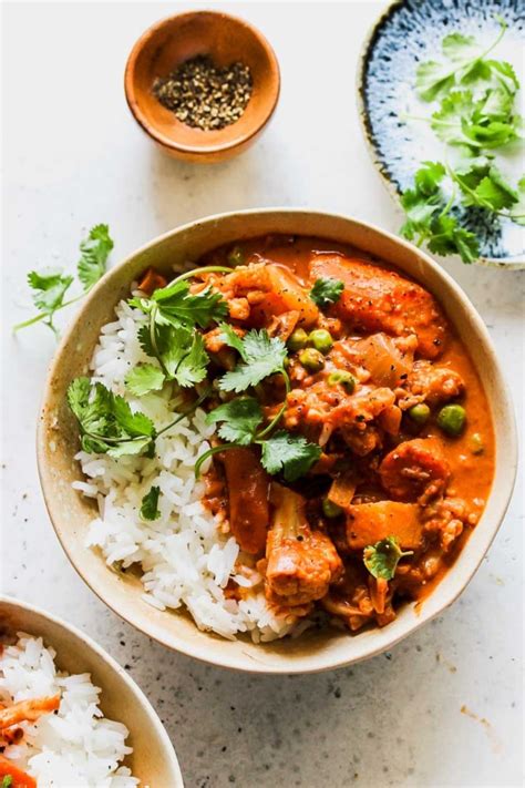 Slow Cooker Vegetarian Tikka Masala Dishing Out Health