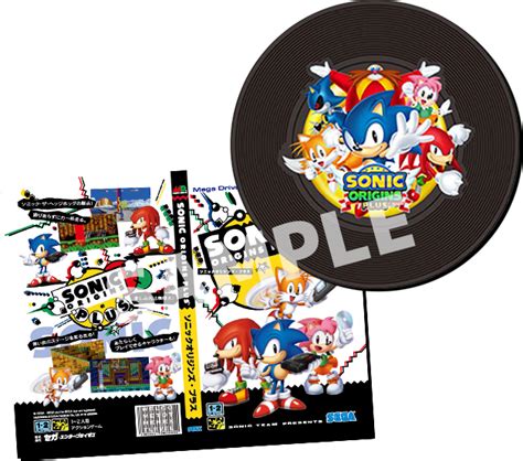 Sonic Origins Plus Includes Mega Drive Box Art And A Coaster In Japan