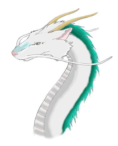 Haku Dragon Form By Budharex On Deviantart